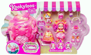KOOKYLOOS CANDY LAND CUPCAKE DREAMS 3w1 Torebka Laleczka