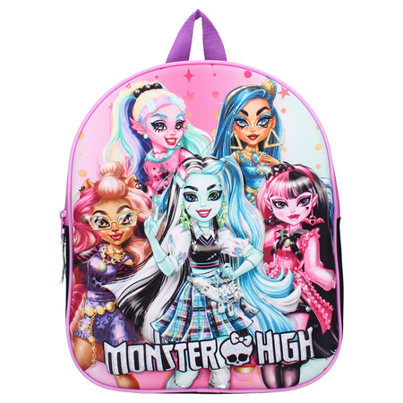 MONSTER HIGH DRACULAURA PLECAK PLECACZEK 3D DLA DZIECI PRZEDSZKOLA