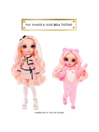 RAINBOW HIGH JUNIOR PJ PIŻAMA PARTY FASHION LALKA BELLA PARKER ZESTAW