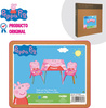 PEPPA PIG ŚWINKA STOLIK STÓŁ DREWNIANY 2 KRZESŁA DLA DZIECI MEBLE