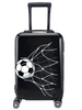 PIŁKA NOŻNA FOOTBALL BRAMKA WALIZKA CZARNA DZIECIĘCA MŁODZIEŻOWA