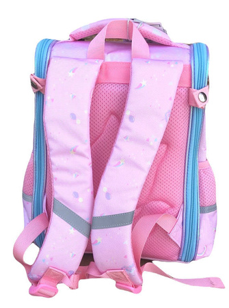 JEDNOROŻEC TORNISTER PLECAK SZKOLNY 1-3 CONFETTI
