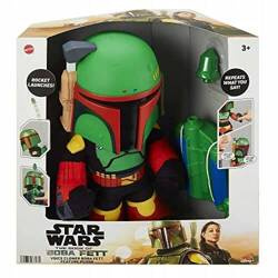 STAR WARS DUŻA MASKOTKA INTERAKTYWNA BOBA FETT 30,5 cm