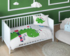 DINOZAURY DINO POŚCIEL 135X100 DZIECI DWUSTRONNA
