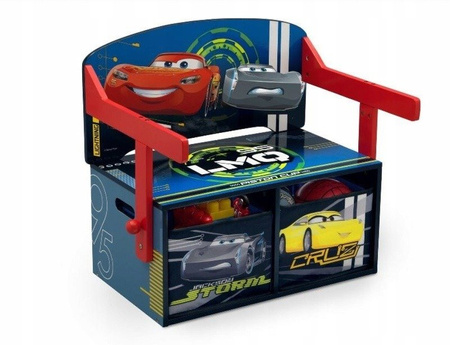 DISNEY CARS AUTA BIURKO POJEMNIKI STOLIK STÓŁ