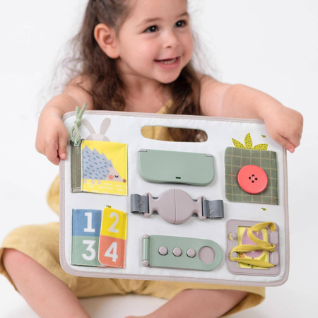 TAF TOYS TABLICA AKTYWNOŚCI MANIPULACYJNA Garden SENSORYCZNA ROZWÓJ