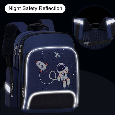 PLECAK SZKOLNY TORNISTER KOSMOS KOSMONAUTA DZIECI