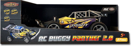 AUTO ZDALNIE STEROWANE BUGGY SAMOCHÓD RC PILOT 27 MHZ