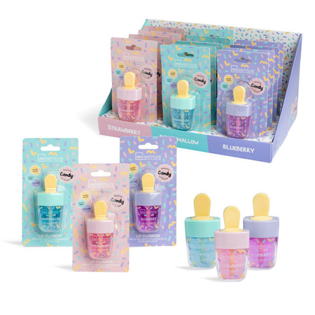 IDC BŁYSZCZYK POMADKA DO UST OWOCOWE POWIĘKSZA USTA