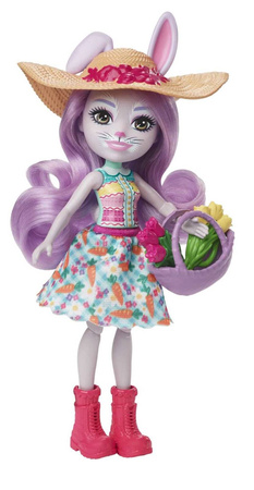 ENCHANTIMALS MARKET TARG KRÓLICZKÓW ZESTAW LALKA AKCESORIA HHC17