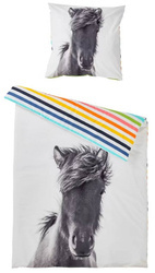 KONIE KOŃ ZWIERZĘTA KONIKI POŚCIEL140X200 BAWEŁNA