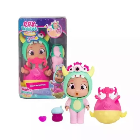 CRY BABIES MAGIC TEARS JUMPY MONSTERS ZIPPY BOBAS HULAJNOGA LALKA PŁACZE