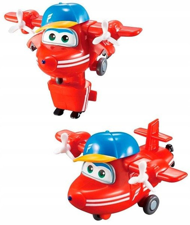 DUŻY SUPER WINGS FLIP FIGURKA TRANSFORMUJĄCA SAMOLOT
