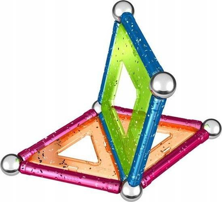 Geomag GLITTER KLOCKI MAGNETYCZNE KULKI ZESTAW