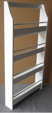 REGAŁ ŚCIENNY DREWNIANY NA KSIĄŻKI DLA DZIECI BIURA PÓŁKA PÓŁKI