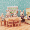 SYLVANIAN FAMILIES Wiejska Jadalnia Mebelki Kuchenka Stół