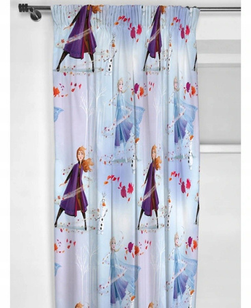 KRAINA LODU 2 ANNA ELSA Zasłony ZASŁONKI 2 SZTUKI