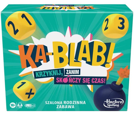 HASBRO SZALONA GRA RODZINNA KA-BLAB! KARTY DZIECI