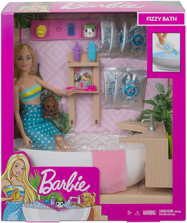 LALKA BARBIE RELAKS W KĄPIELI PIESEK GJN32