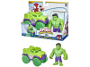 MARVEL SPIDEY I SUPER-KUMPLE FIGURKA HULK 10 CM Z POJAZDEM SPIDERMAN