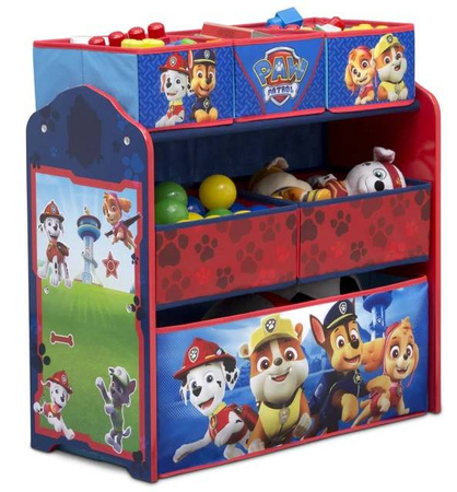 PSI PATROL ZESTAW STOLIK KRZESŁA ORGANIZER REGAŁ