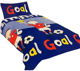 PIŁKA NOŻNA PIŁKI FOOTBALL POŚCIEL 140X200 DZIECI