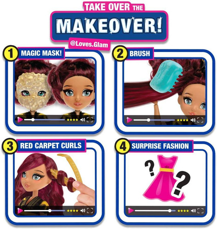 FAILFIX LALKA METAMORFOZA LOVES GLAM MASECZKA