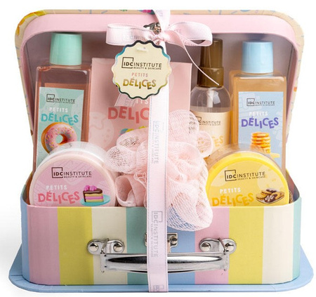 IDC ZESTAW KOSMETYKÓW PREZENT KUFEREK CIAŁA I KĄPIELI PREZENT NA ŚWIĘTA