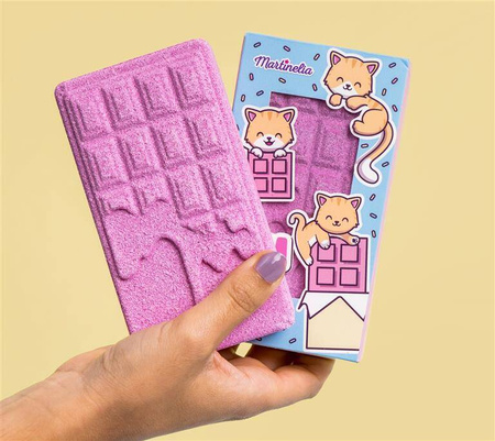 MARTINELIA DUŻA KULA DO KĄPIELI CZEKOLADA KOTEK DLA DZIECI