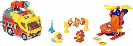 SUPER ZINGS SERIA 5 FIRE STRIKE 2 FIGURKI POJAZDY