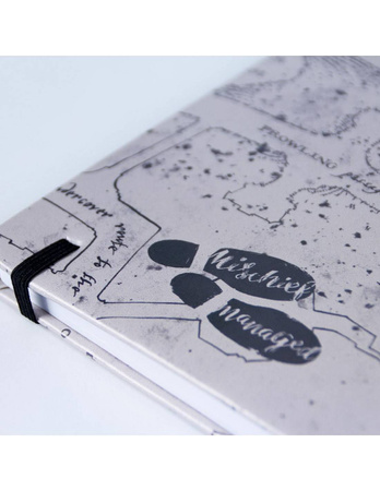 HARRY POTTER NOTES PAMIĘTNIK ZESZYT Mapa Huncwotów