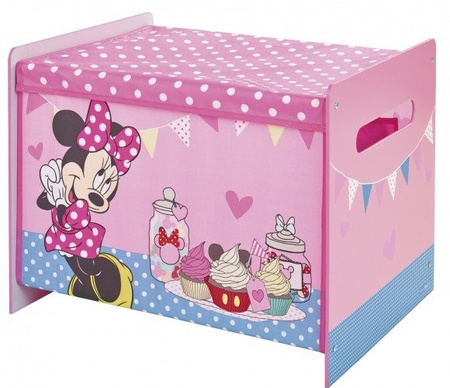 MYSZKA MINNIE MIKI SKRZYNIA NA ZABAWKI POJEMNIK