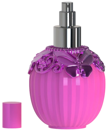Perfumies laleczka we flakonie Perfum Fairy Garden Dark Pink