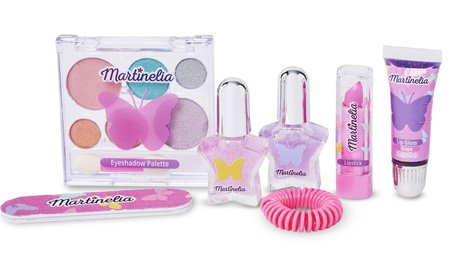 MARTINELIA ZESTAW DO MAKIJAŻU KOSMETYKI DZIECI + KOSMETYCZKA