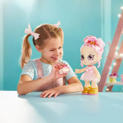 KINDI KIDS DUŻA LALKA BALETNICA TUTU Squishy Shopkins Różdżka