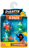 PIRATIX - Zestaw 4 figurek Seria Golden Treasure