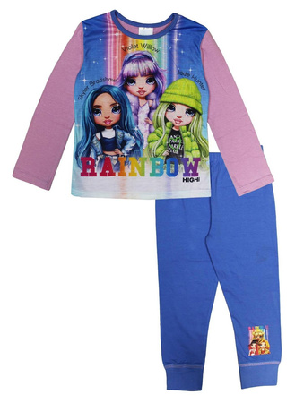 RAINBOW HIGH LALKA MGA PIŻAMA PIŻAMKA 4-5 LAT 110