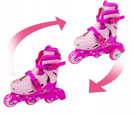 PSI PATROL SKYE ROLKI WROTKI 2W1 REGULOWANE 27-30