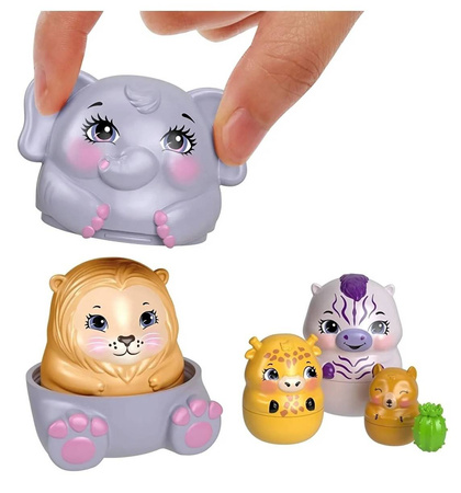 ENCHANTIMALS LALKA GRISELDA GIRAFFE DOMEK ZWIERZĄT