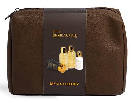 IDC ZESTAW PREZENTOWY ŚWIĄTECZNY MĘSKI KOSMETYKI TWARZY CIAŁA KOSMETYCZKA
