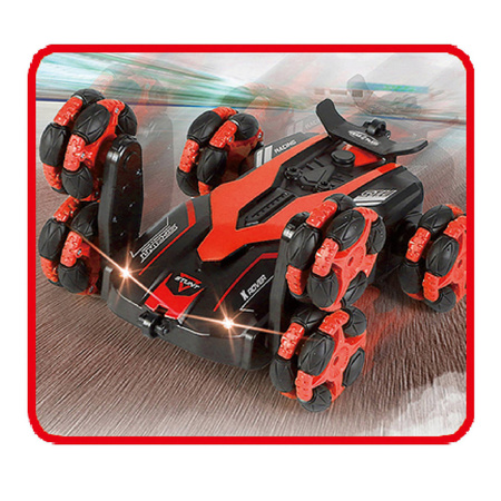 RC X-ROVER AUTO TERENOWE WYŚCIGOWE 2W1 TRANSFORMUJĄCE KASKADERSKIE ZDALNIE