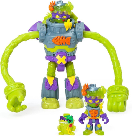 SUPER ZINGS THINGS SUPERTHINGS SUPERBOT TRASHER POWER ARMS TRASHER 25109