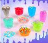 SLIME GOTOWE GLUTY WIELKI ZESTAW KREATYWNY AKCESORIA OZDOBY AKCESORIA