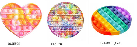 POP IT ZABAWKA ANTYSTRESOWA FIDGET TOYS RÓŻNE