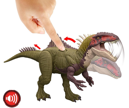 JURASSIC WORLD CHAOS THEORY DINOZAUR TOTALNY ATAK Becklespinax 43 cm