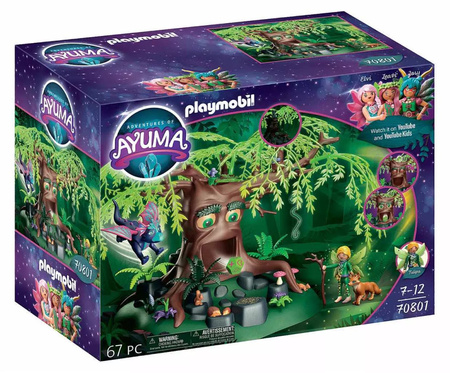 PLAYMOBIL DUŻY ZESTAW Z FIGURKAMI AYUMA 70801 DRZEWO MĄDROŚCI