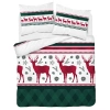 POŚCIEL ŚWIĄTECZNA ŚWIĘTA RENIFER FLANELA 220X200 