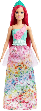 BARBIE DREAMTOPIA KSIĘŻNICZKA LALKA RÓŻOWE WŁOSY