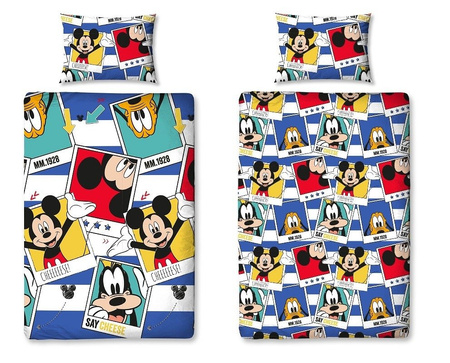 DISNEY MYSZKA MIKI MINNIE MOUSE POŚCIEL 140x200