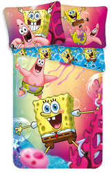 SPONGEBOB PATRYK POŚCIEL DZIECIĘCA 140X200